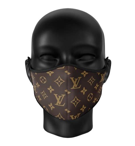 máscara louis vuitton corona|Knit Face Mask S00 .